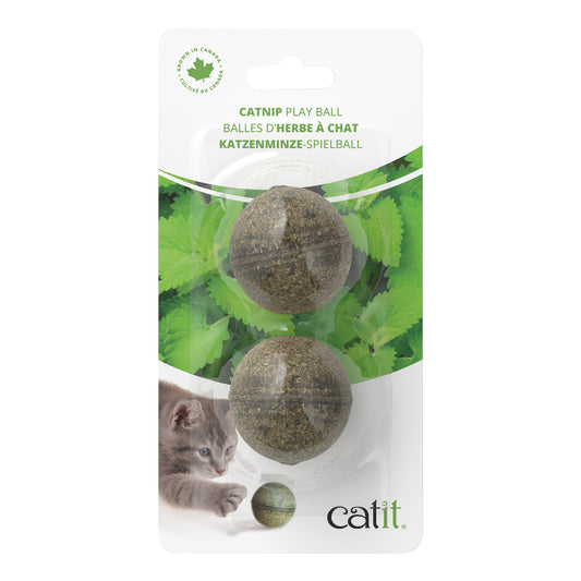 Balles d'herbe à chat (paquet de 2)