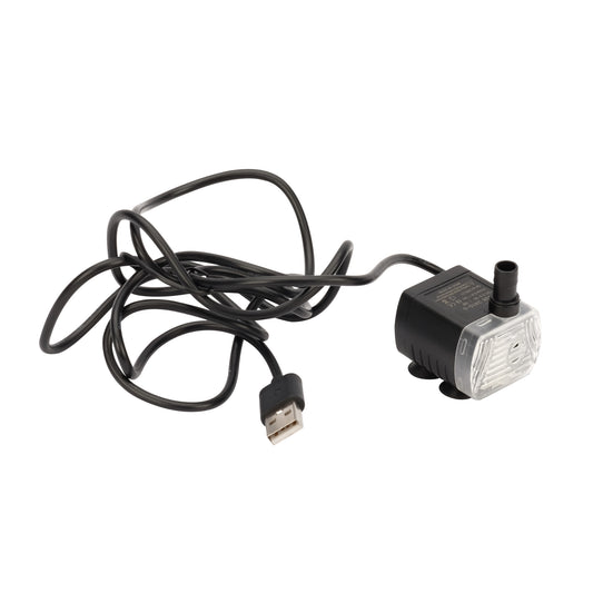 Pompe USB de rechange avec cordon pour abreuvoir avec fleur à DEL