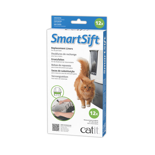Doublures pour base du bac à litière SmartSift (paquet de 12)