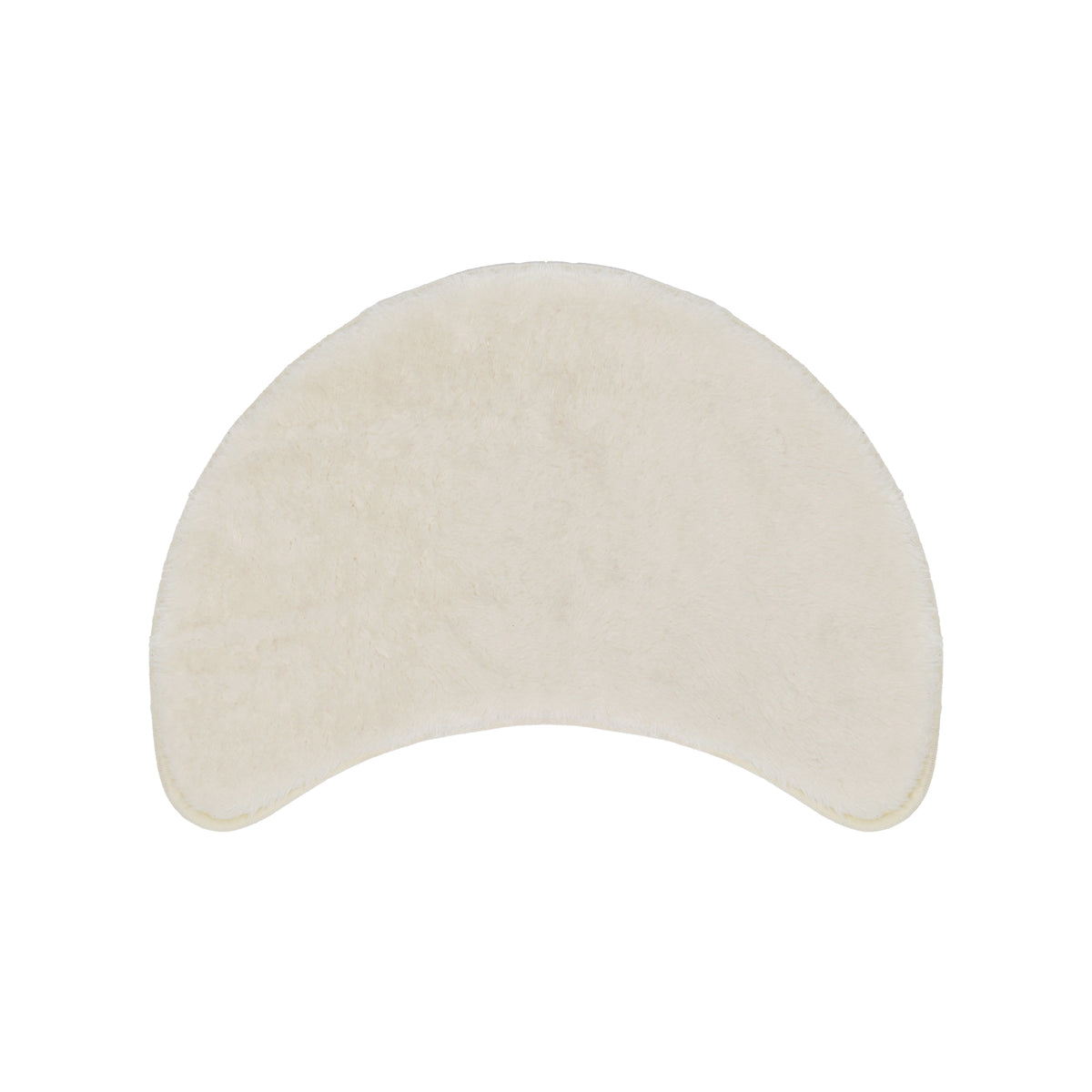 Coussin demi-lune Vesper avec bandes auto-agrippantes, 40 x 28 cm