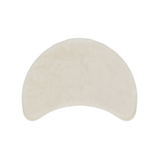 Coussin demi-lune Vesper avec bandes auto-agrippantes, 40 x 28 cm