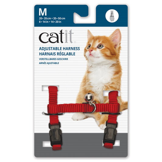 Harnais réglable en nylon pour chats