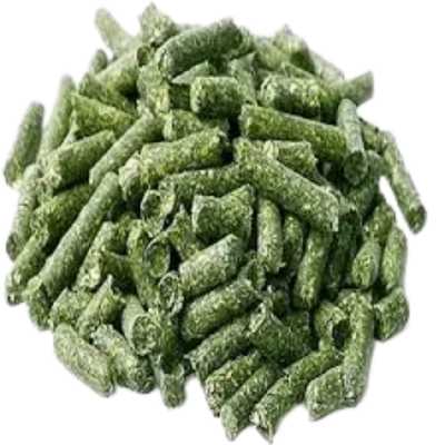 Granulés de mil et luzerne 1/4 po 22,68 kg