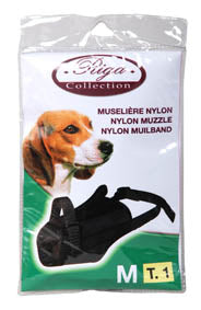 Muselière en nylon Riga - muselière pour chien