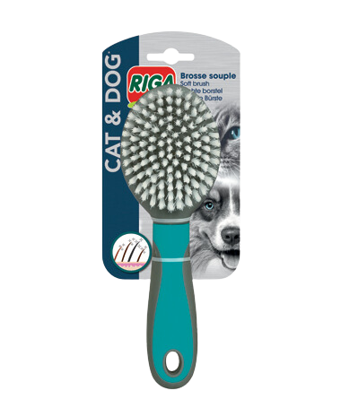 Brosse souple petite pour chien