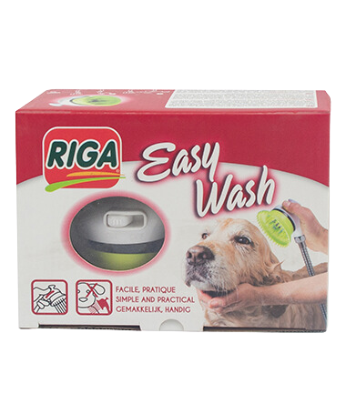 Easy Wash pommeau de douche massant - accessoire de toilettage pour chien