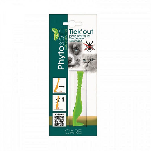 Tick Out - pince à tiques pour chien