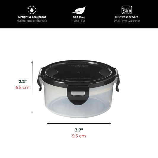 Contenant hermétique pour boîte de conserve 300 ml - contenant à nourriture