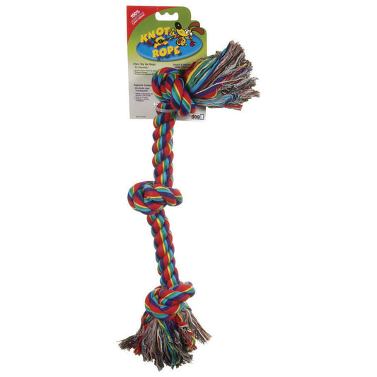 Jouet à tirer Knot-A-Rope, multicolore, très très grand, 62,5 cm