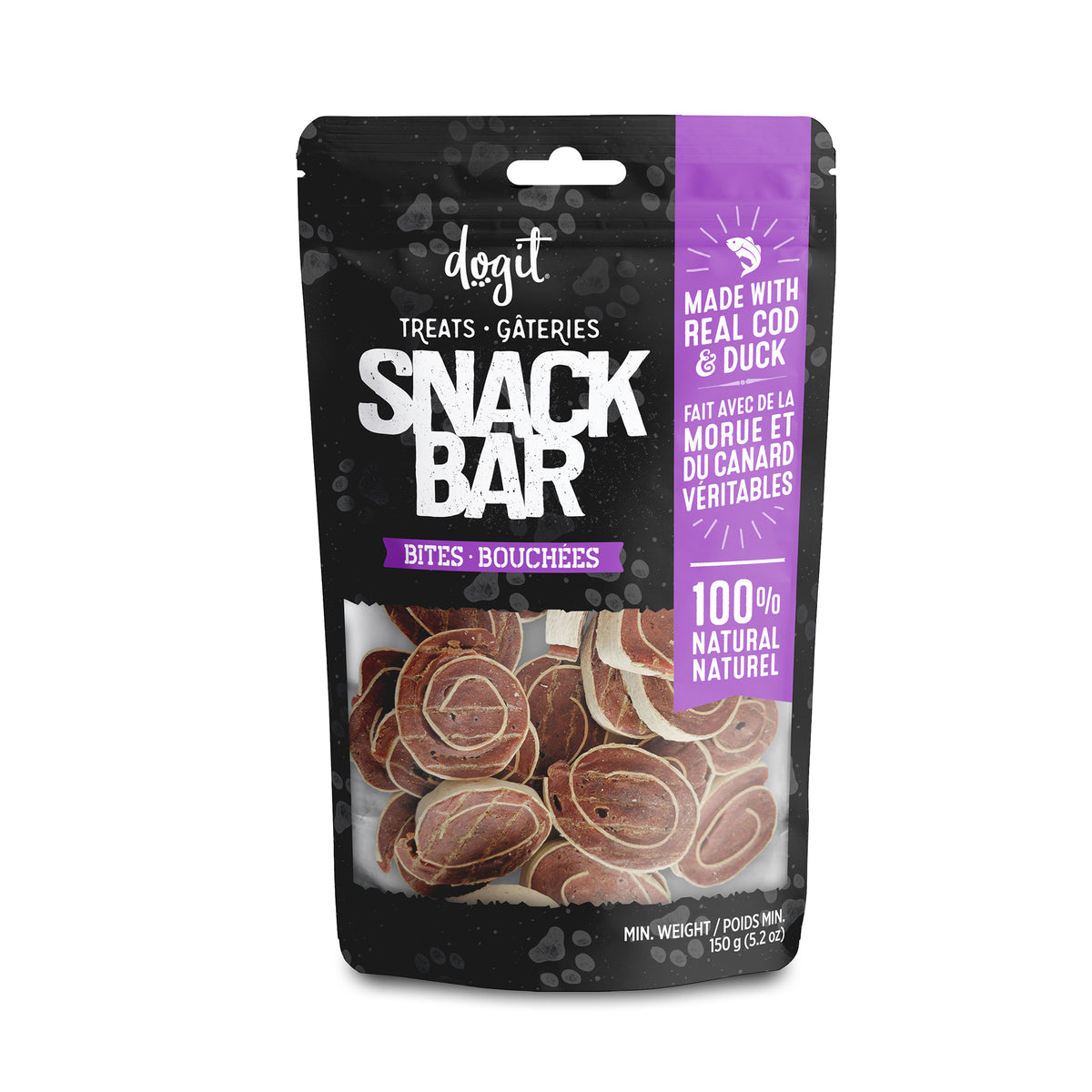 Bouchées Snack Bar pour chiens 150 g