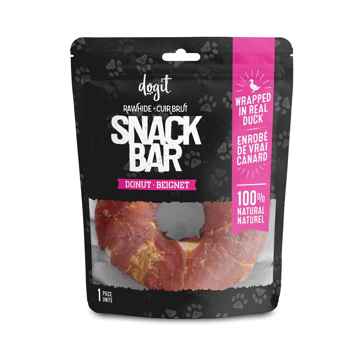 Beignets de cuir brut enrobés de canard Snack Bar