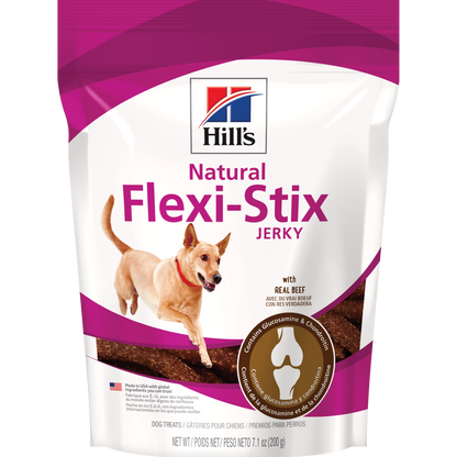 Gâteries naturelles pour chiens Flexi-Stix Jerky avec du vrai bœuf 201 g