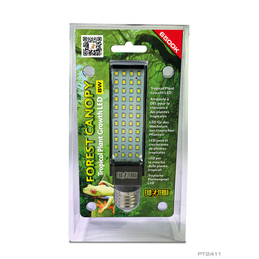 Ampoule à DEL Forest Canopy pour la croissance des plantes tropicales, 8 W