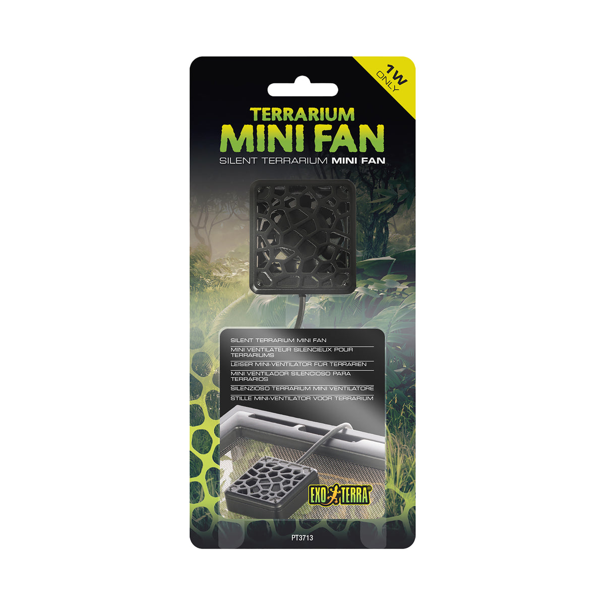 Mini ventilateur silencieux USB pour terrariums