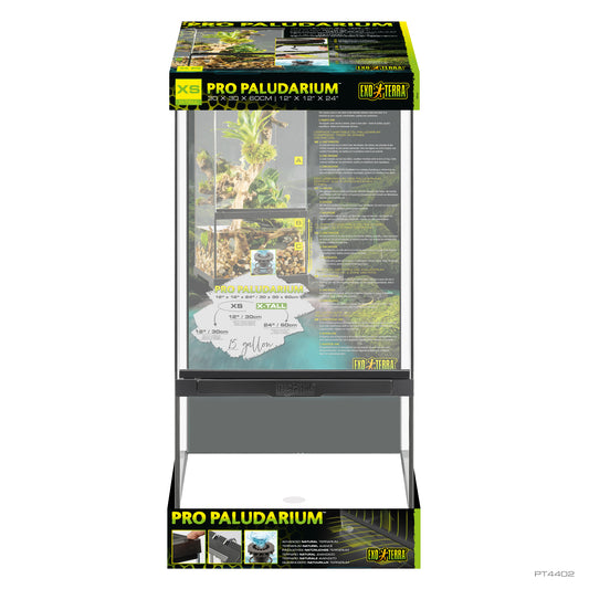 Paludarium professionnel, habitat avancé naturel