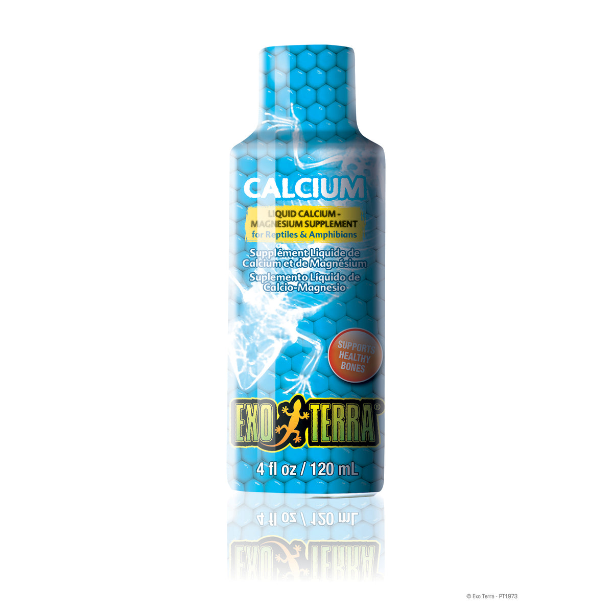 Supplément liquide de calcium et magnésium pour reptiles 120 ml
