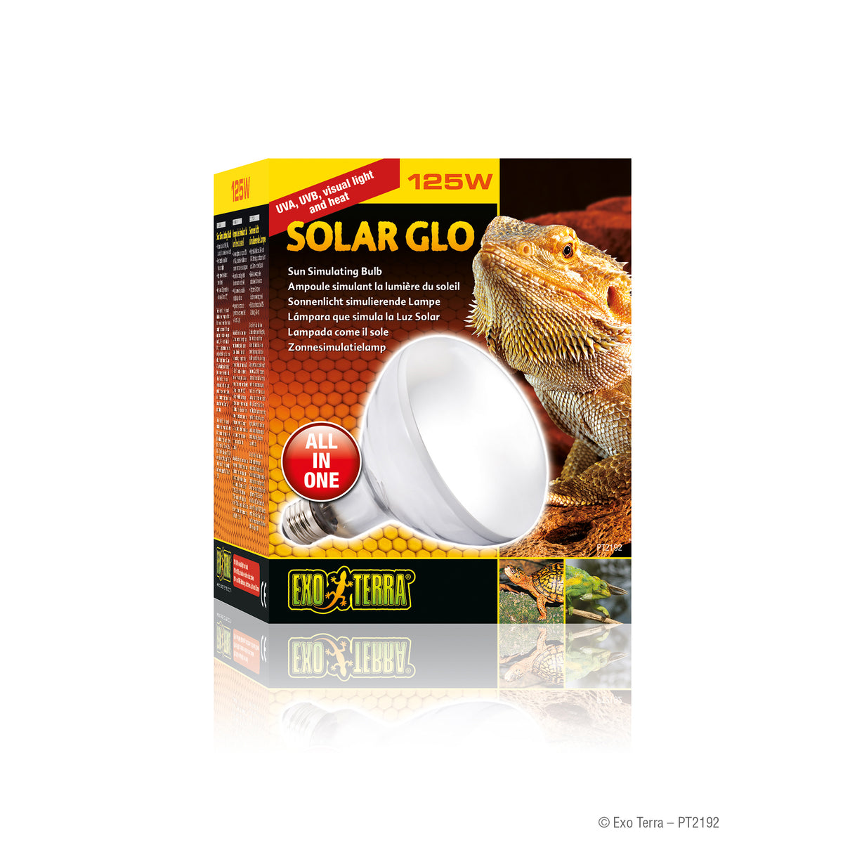 Ampoule Solar Glo simulant la lumière du soleil