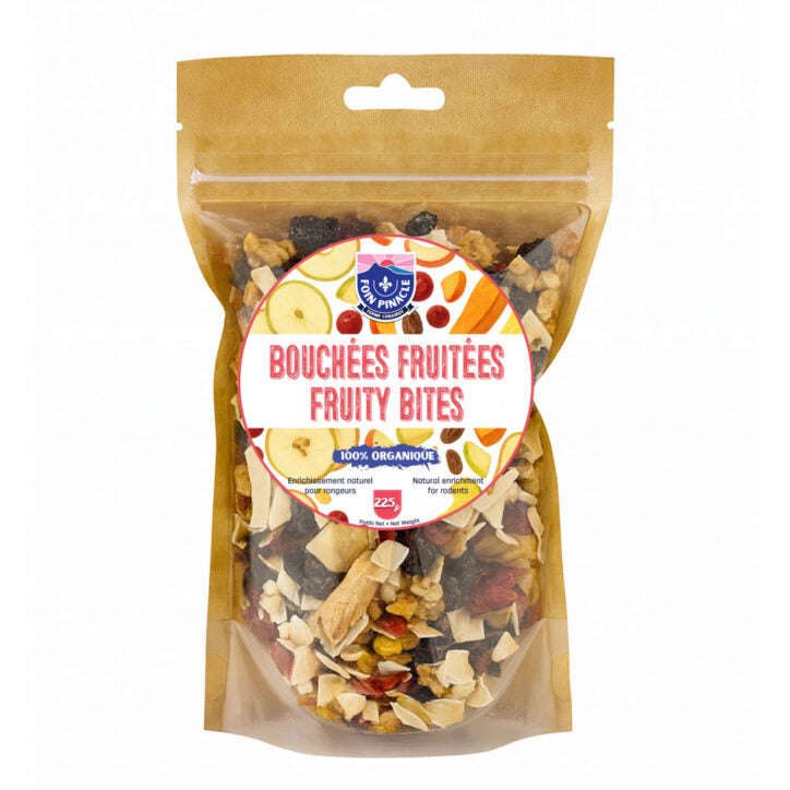 Bouchées fruitées pour petit mammifère 225 g