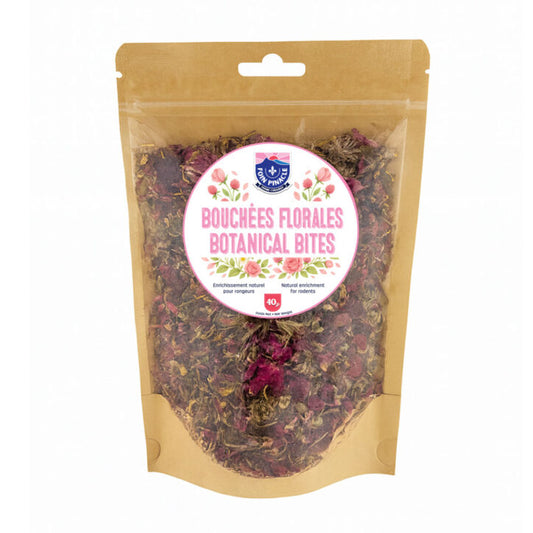 Bouchées florales pour petits animaux 40 g
