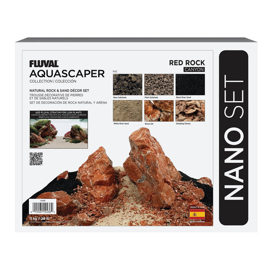 Trousse décorative de pierres et de sables Aquascaper, Red Rock