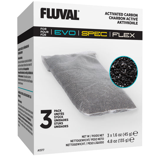 Charbon pour aquarium Spec (paquet de 3)