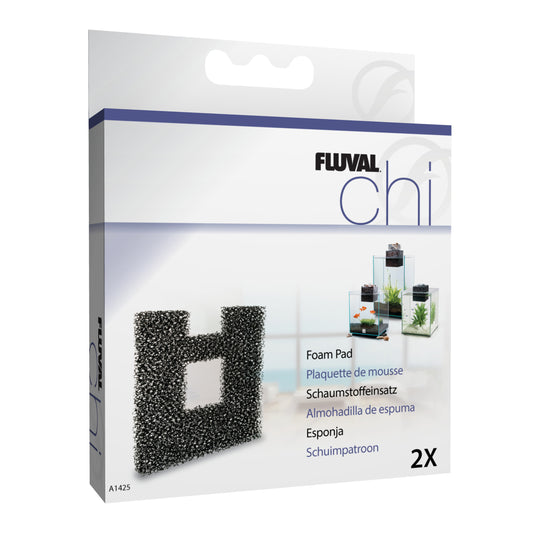 Plaquettes de mousse pour aquarium Chi (paquet de 2)