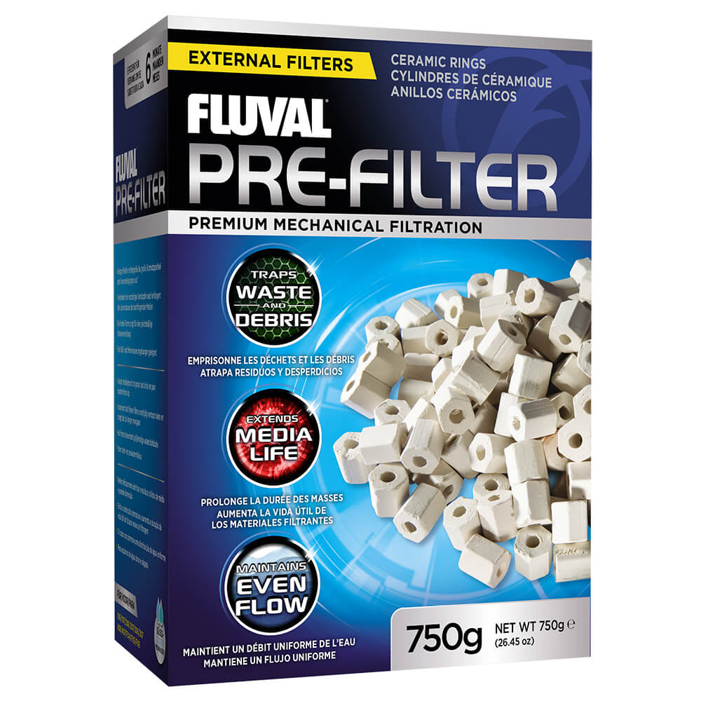 Préfiltre en cylindres de céramique 750 g