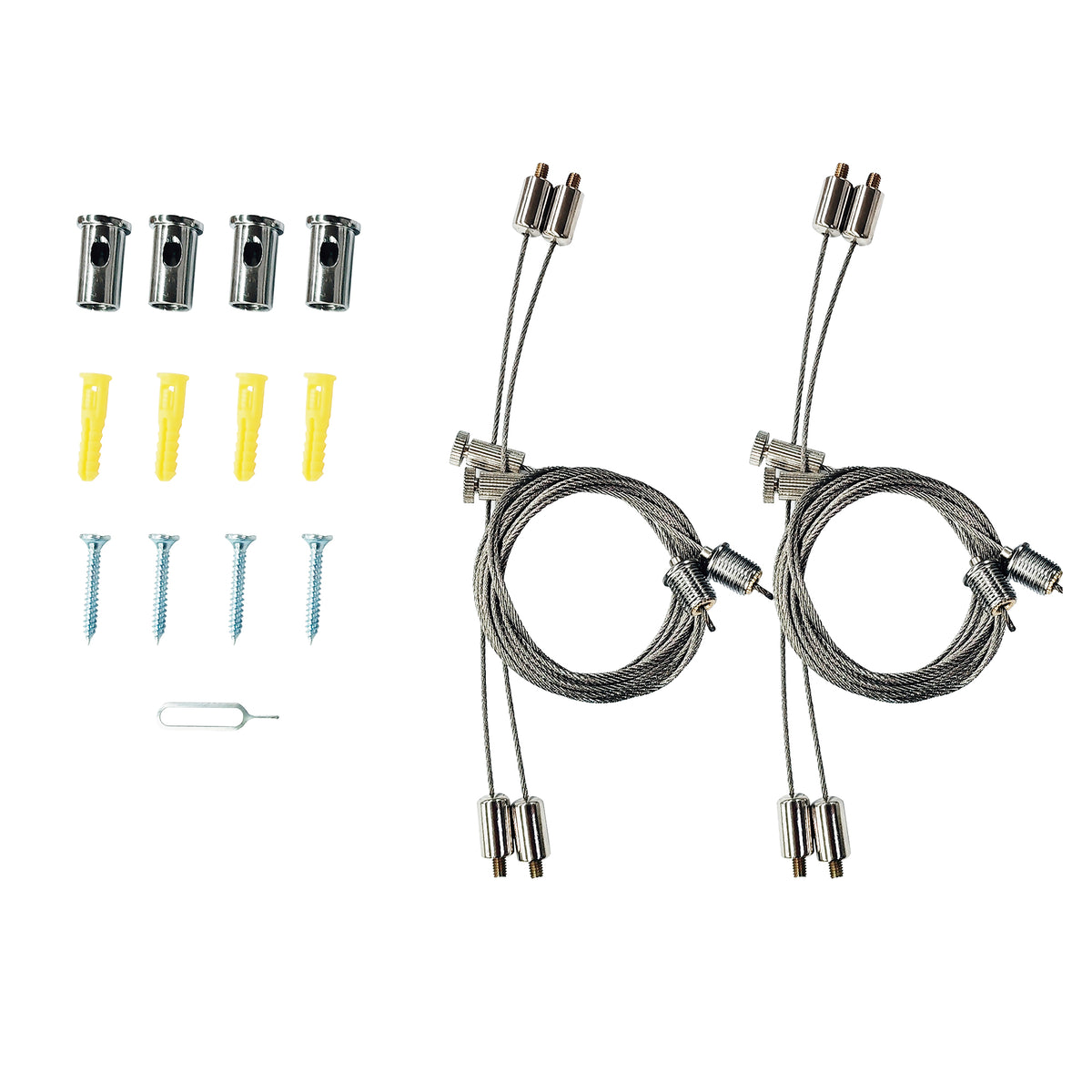 Trousse de suspension de rechange pour rampe d'éclairage à DEL Plant Pro