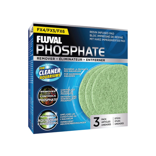 Éliminateur de phosphate pour filtres extérieurs FX4/FX5/FX6 (paquet de 3)