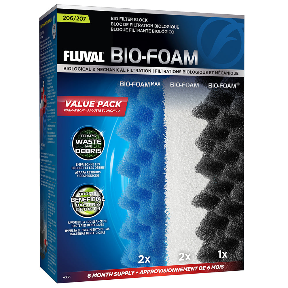 Ensemble économique de masses filtrantes Bio-Foam pour filtre 207