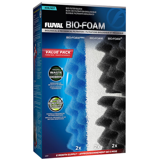 Ensemble économique de masses filtrantes Bio-Foam pour filtre 407