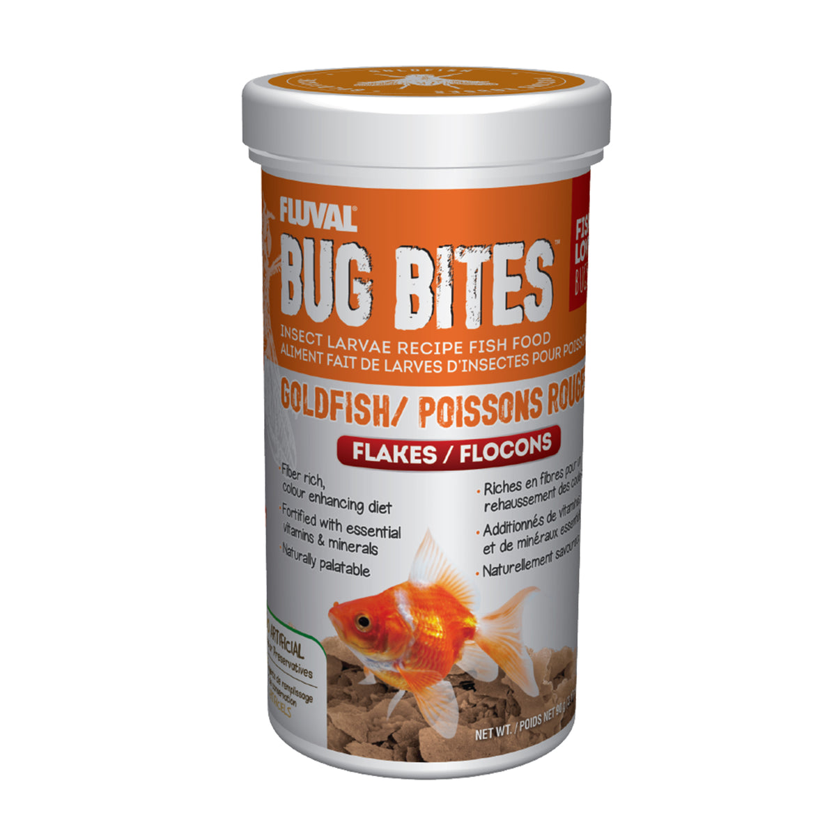 Flocons Bug Bites pour poissons rouges