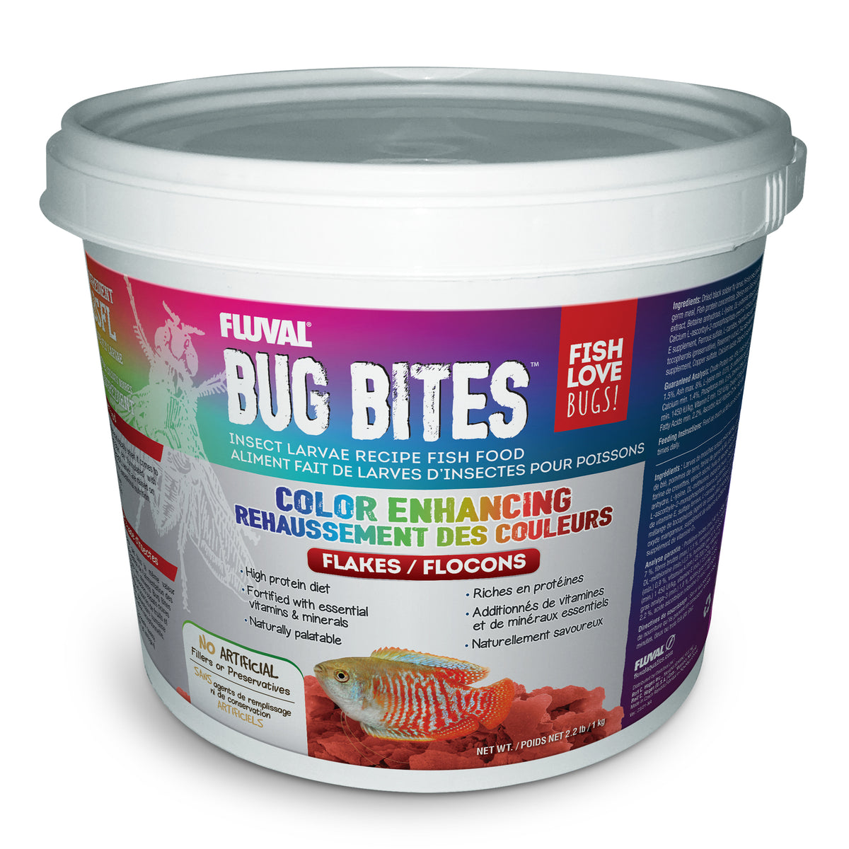 Flocons Bug Bites pour le rehaussement des couleurs