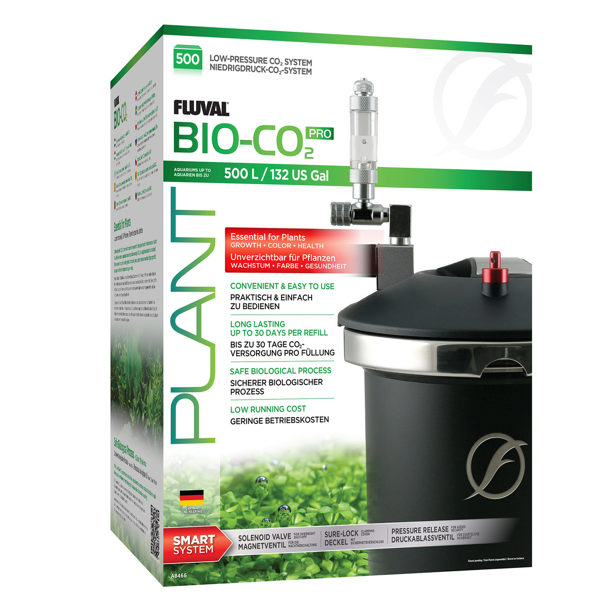 Système Bio-CO2 Pro à basse pression pour aquarium - Fluval