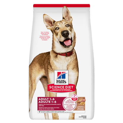 Adulte agneau et riz - nourriture sèche pour chien 14,97 kg