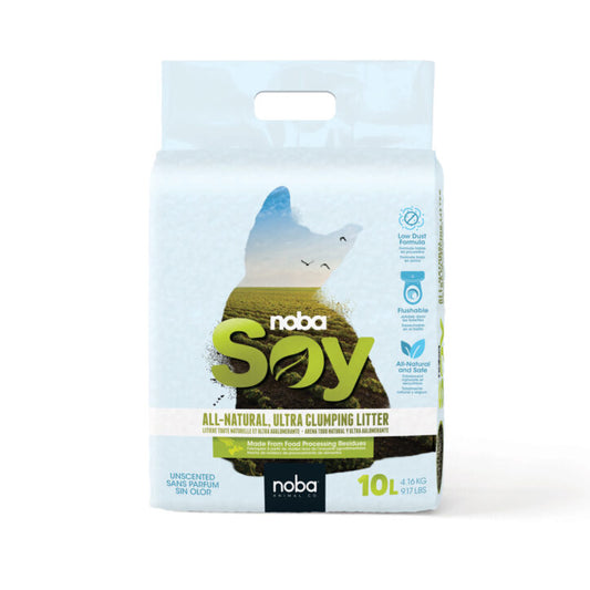 Litière de soya ultra agglomérante Soy 10 L