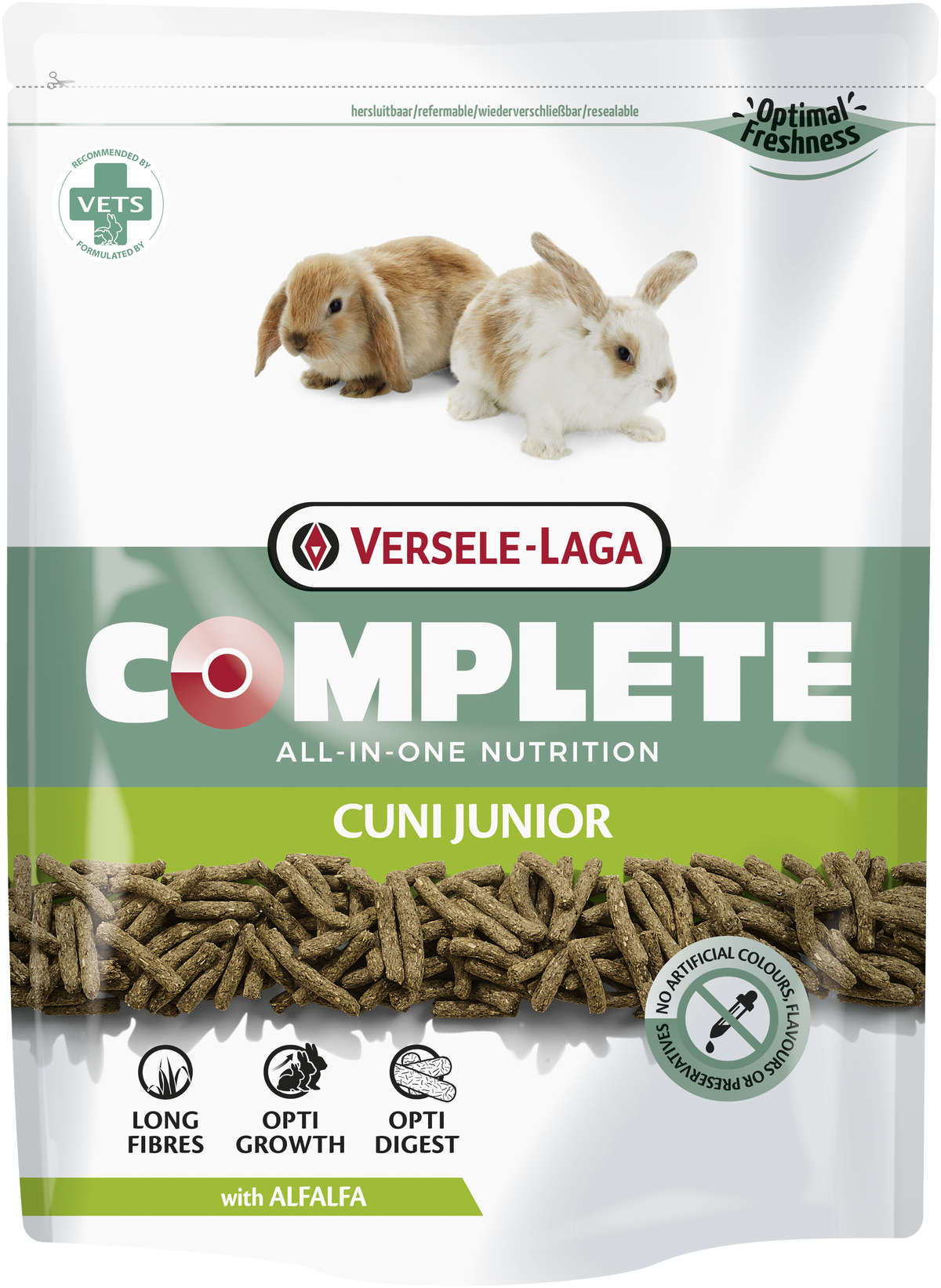 Granulés pour lapin junior Cuni