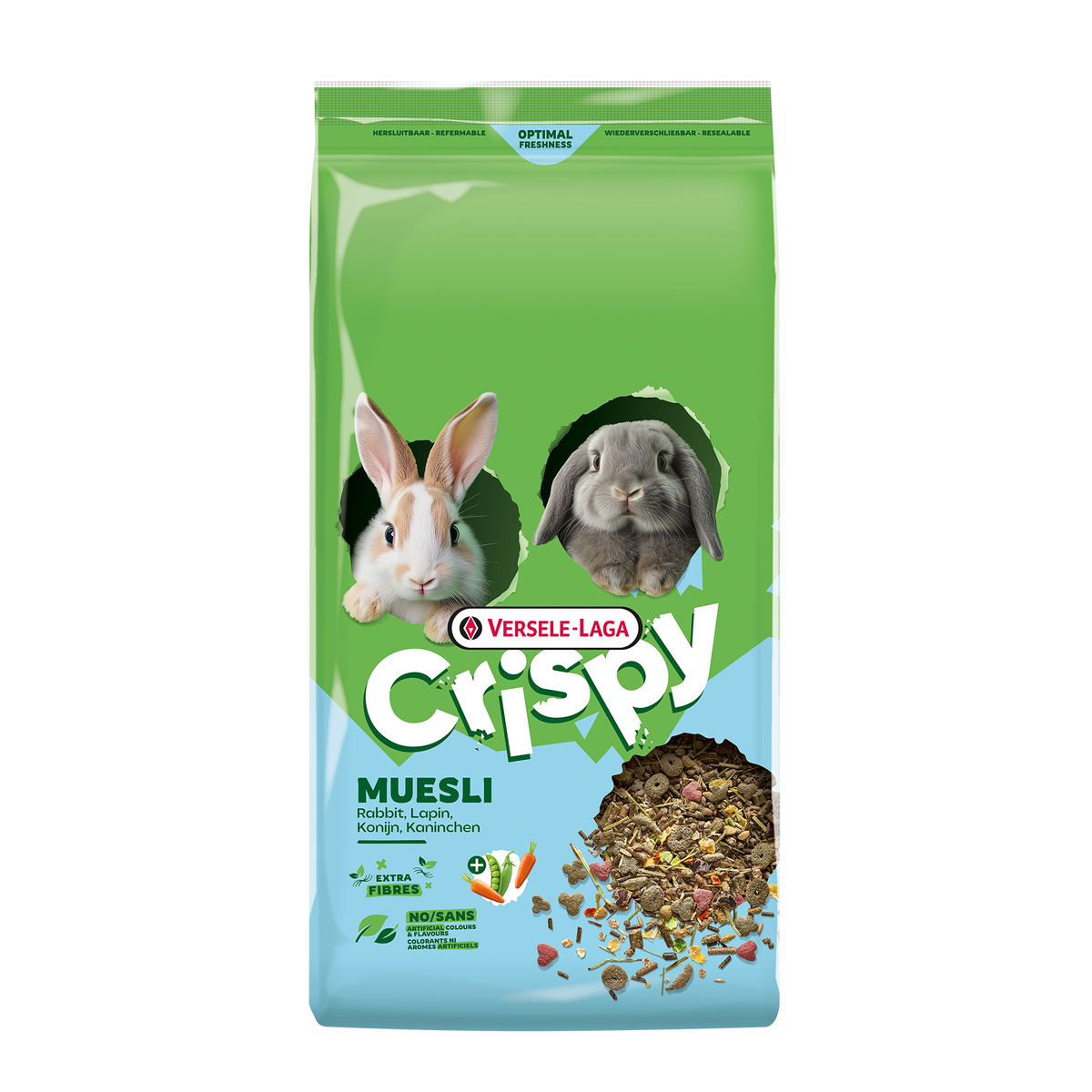 Nourriture Muesli pour lapin - Crispy