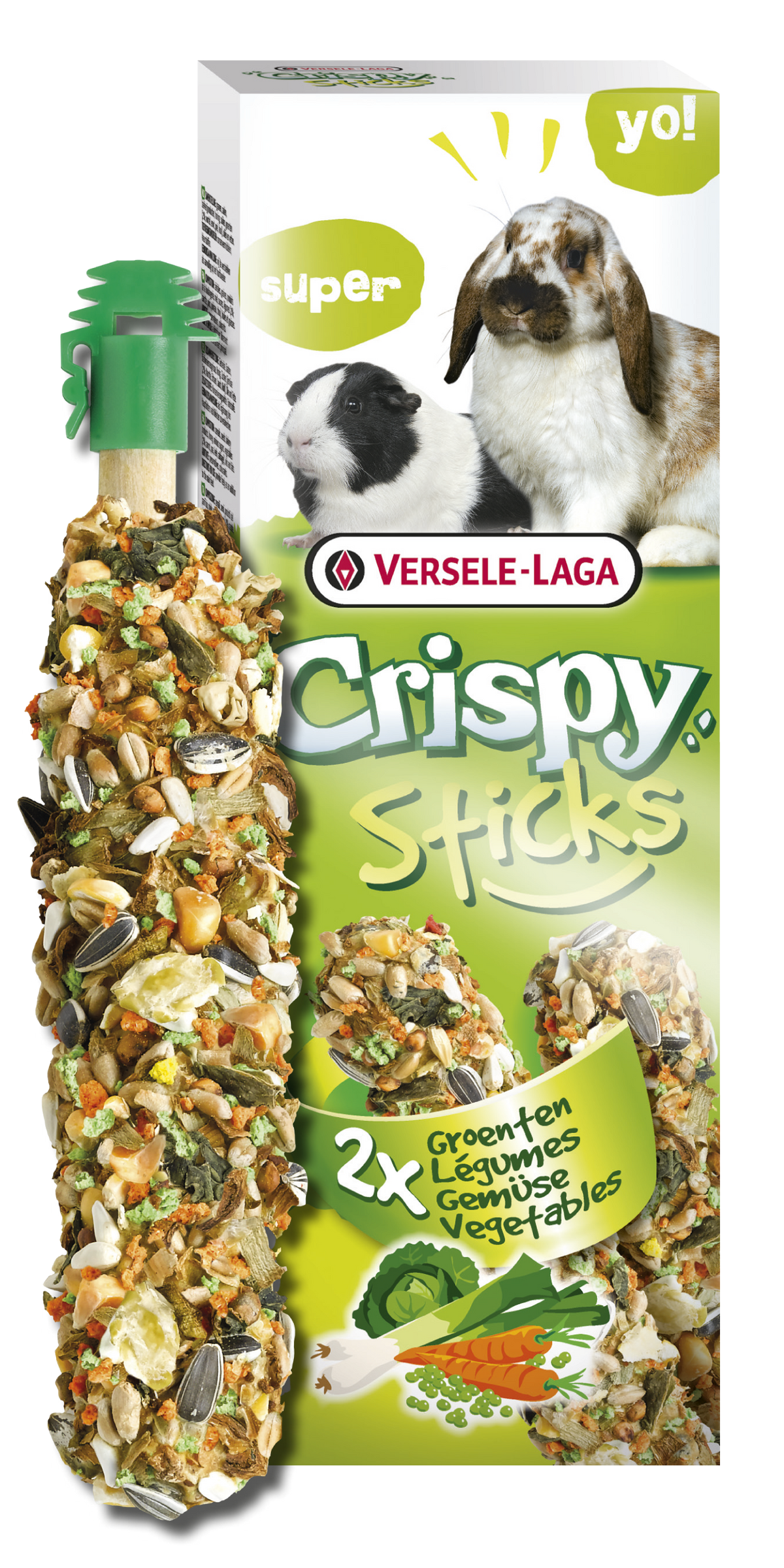 Sticks lapin et cochon d'Inde - gâteries pour petits mammifères