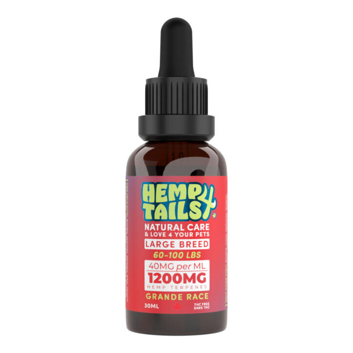 Huile de chanvre pour chien Hemp 4 Tails