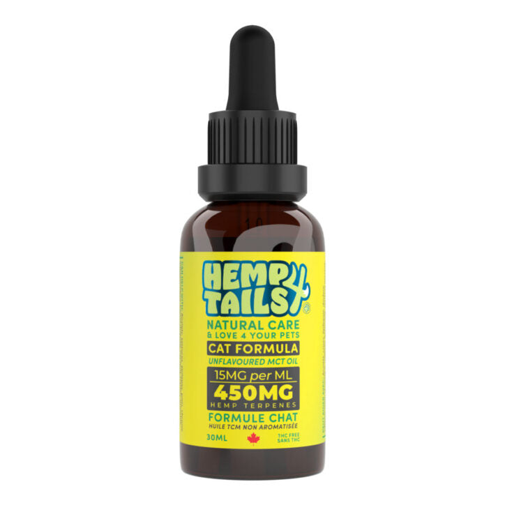 Huile de chanvre pour chat Hemp 4 Tails