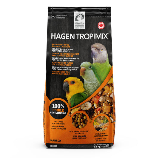 Aliment Tropimix pour petits perroquets