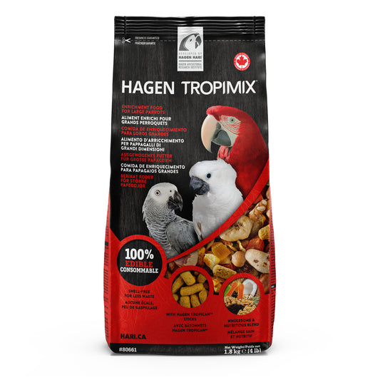 Aliment Tropimix pour grands perroquets