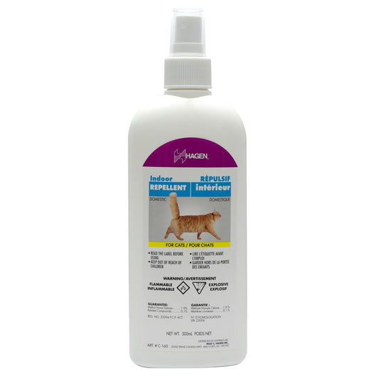 Répulsif d'intérieur en atomiseur pour chats 300 ml