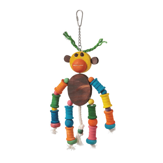 Jouet d'enrichissement Jouet.Futé pour perroquets, singe