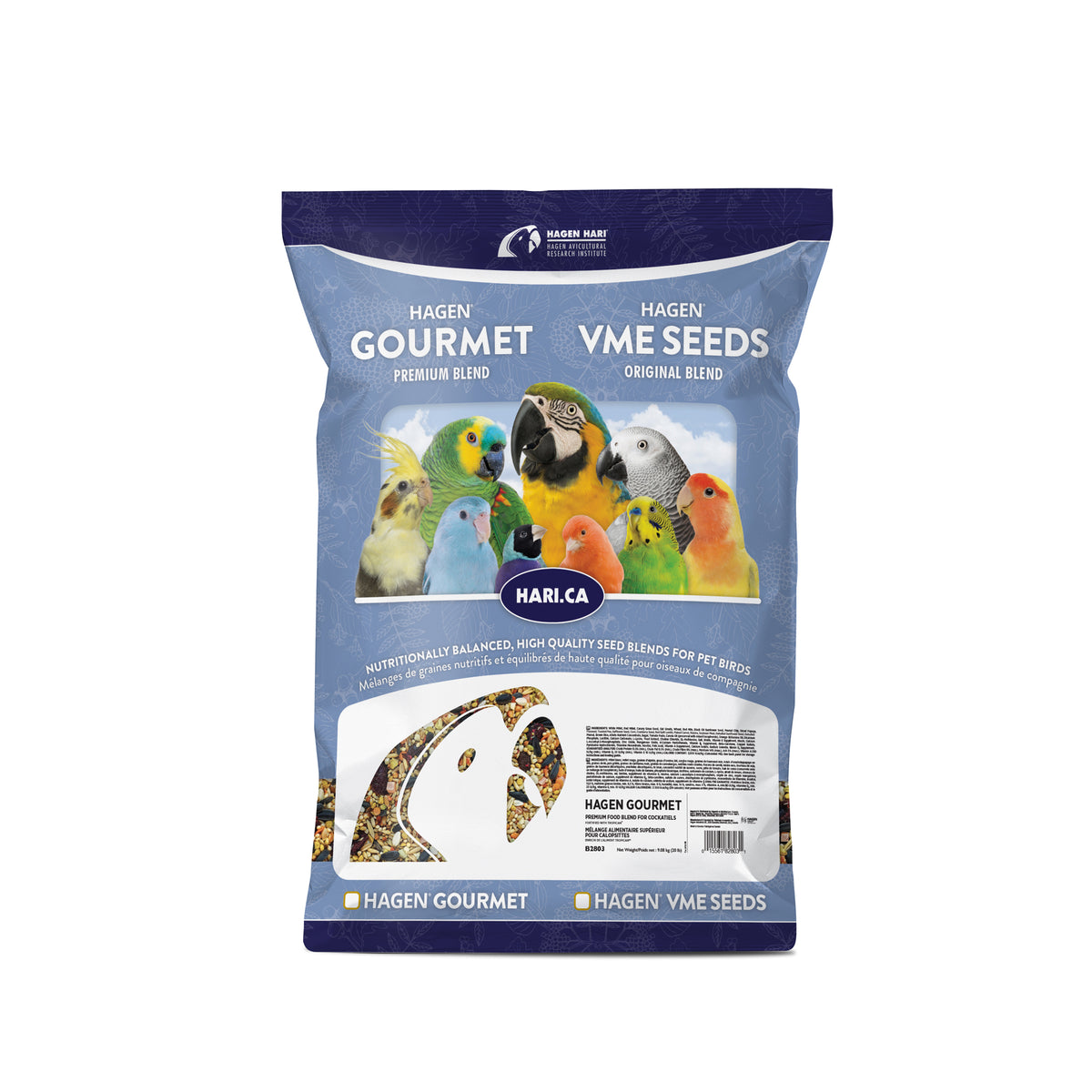 Mélange Gourmet de qualité supérieure pour calopsittes