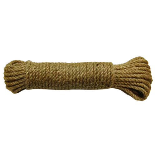 Corde de jute naturelle pour jouets d’oiseaux 3/16 po x 50 pi