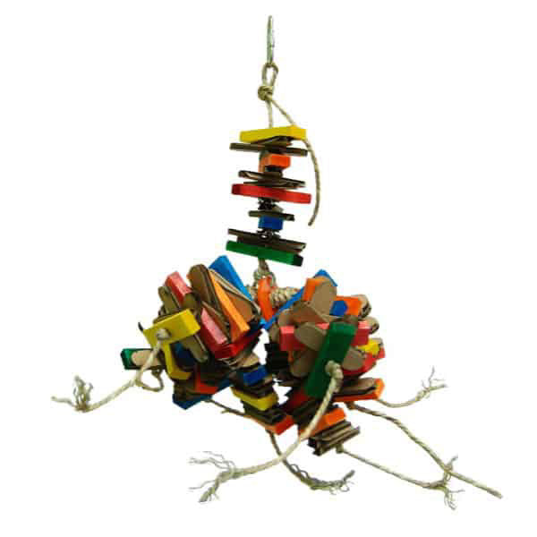 Jouet pour oiseaux Bad Boy 12 x 6 po
