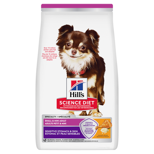 Estomac et peau sensibles adulte petite race poulet - nourriture sèche pour chien