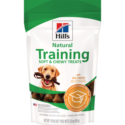 Gâteries naturelles pour chiens Training Soft & Chewy Treats avec du vrai poulet 85 g